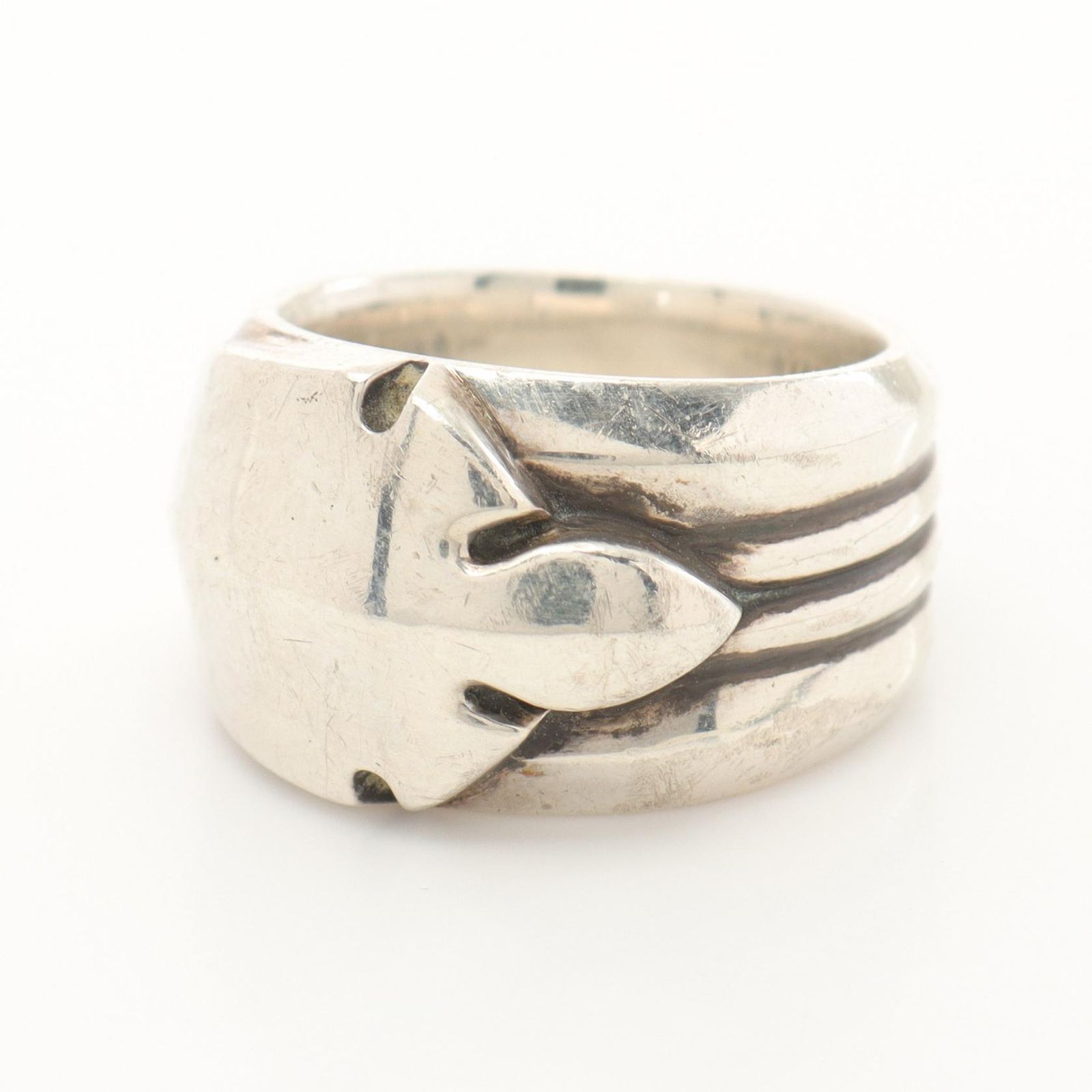 CHROME HEARTS フレアニーシングルリングシルバー925