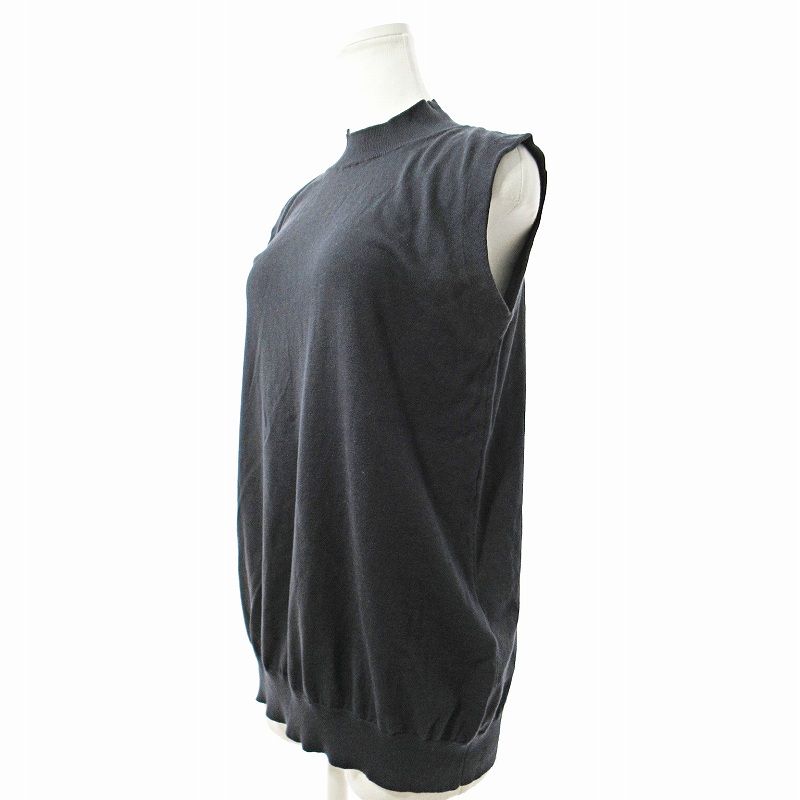 エンフォルド ENFOLD 美品 19SS シルクノースリーブニット