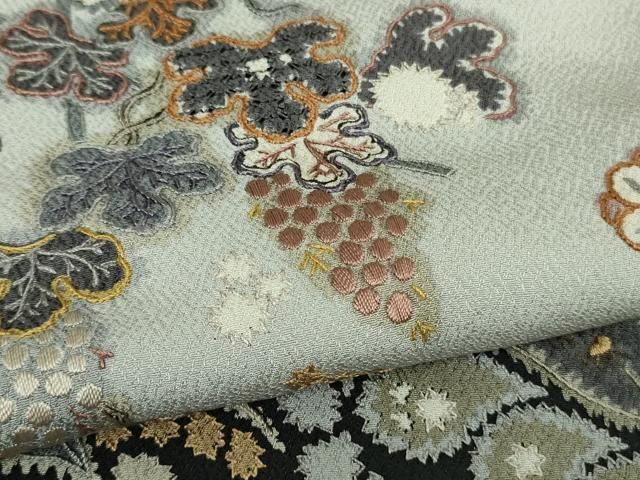 平和屋本店□極上 中国三大刺繍 スワトウ刺繍 汕頭刺繍 訪問着 作家物