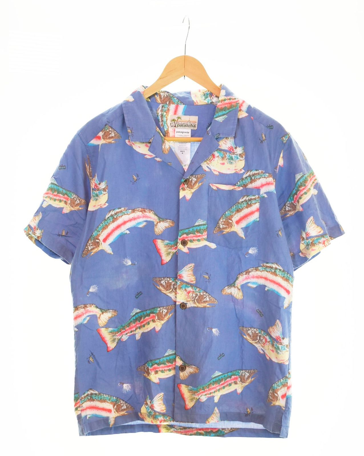 パタゴニア PATAGONIA pataloha shirt TROUT トラウト 80s復刻