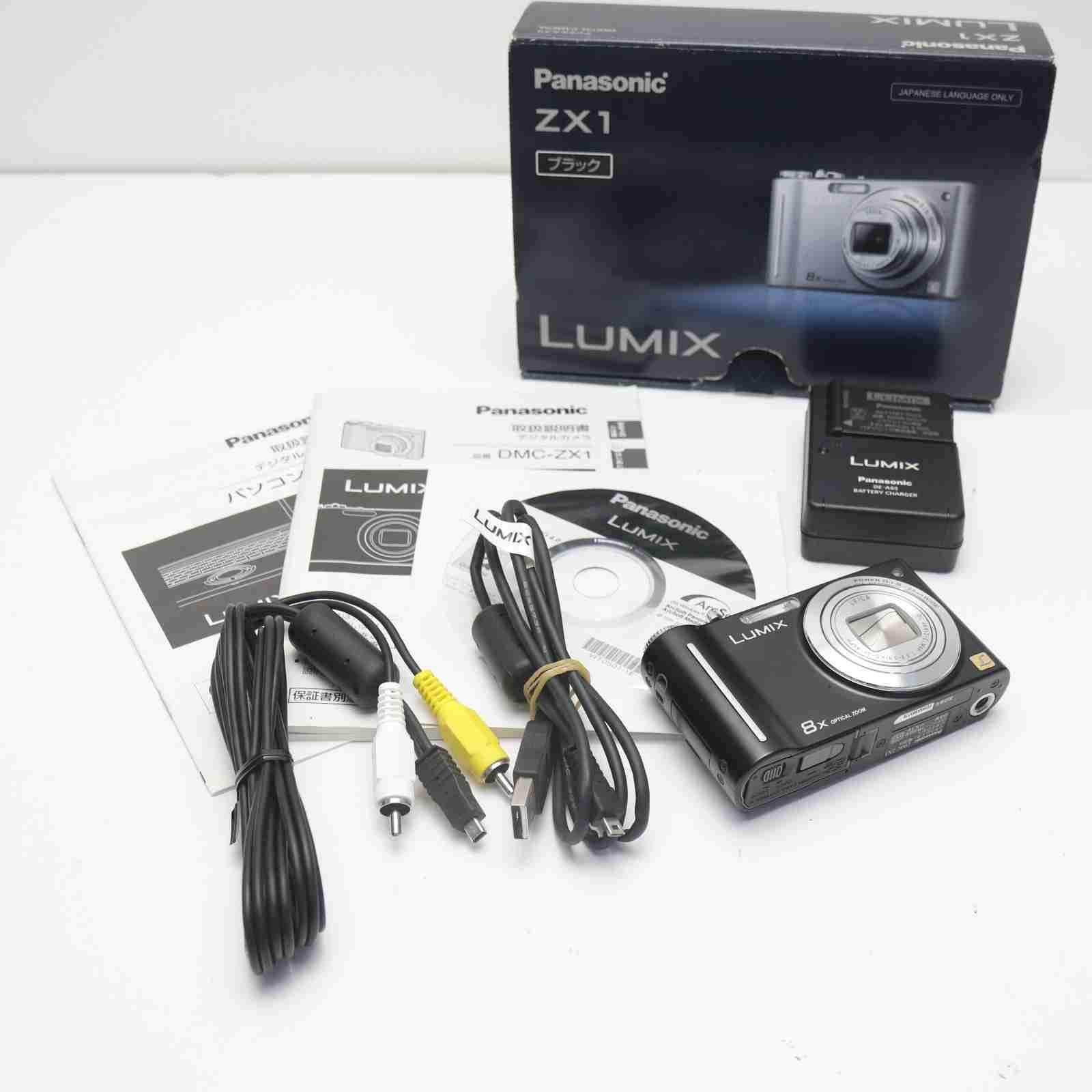 パナソニック デジタルカメラ LUMIX (ルミックス) ZX1 ブラック DMC 