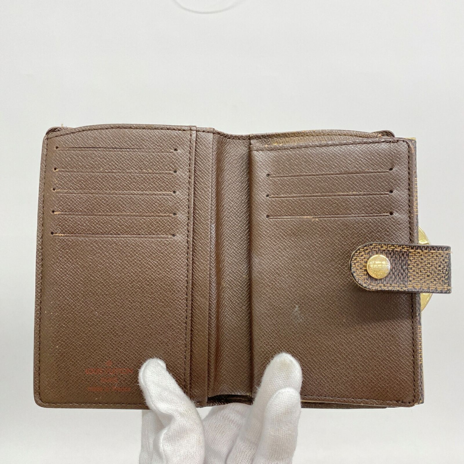 762 LOUIS VUITTON ダミエ エベヌ ポルトフォイユ ルイ・ヴィトン(Louis Vuitton) ルイ・ヴィトン 財布 ダミエ