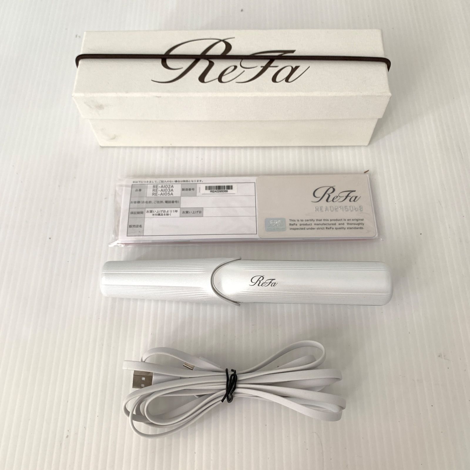 ほぼ未使用】ReFa リファ ヘアアイロン ストレートアイロン Re-A102A