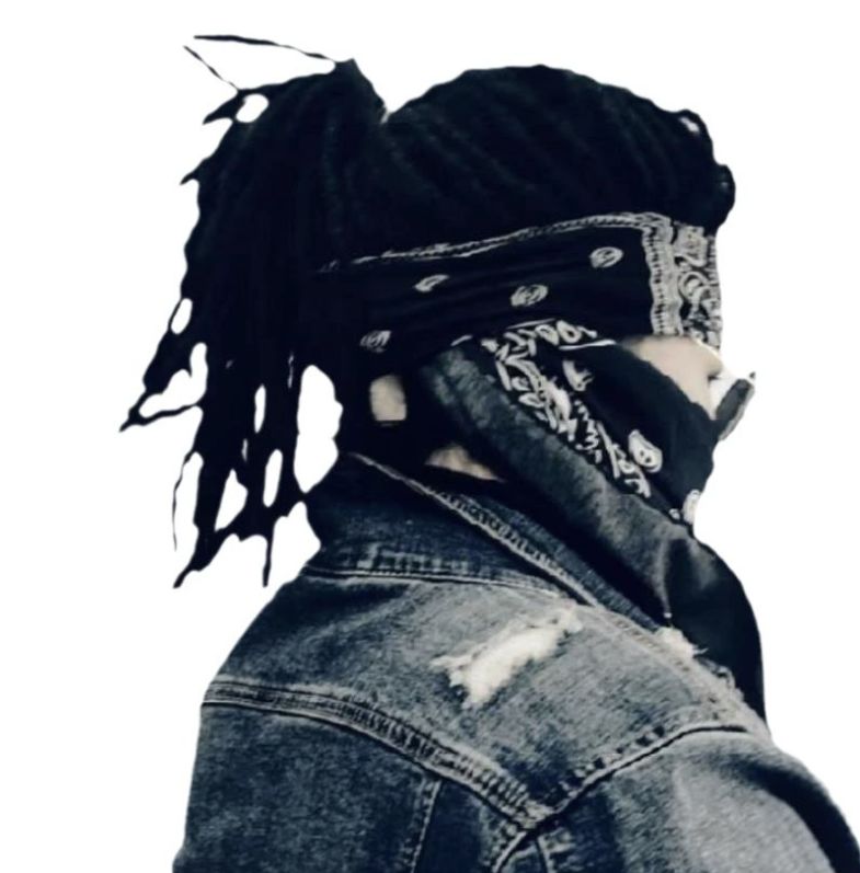 ブラック ドレッド ヘア ウィッグ キャップタイプ