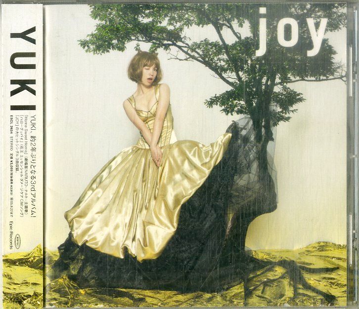高速 割引 2025 東日本 YUKI joyレコード盤 特典ステッカー付き ALBUM 3rd 邦楽