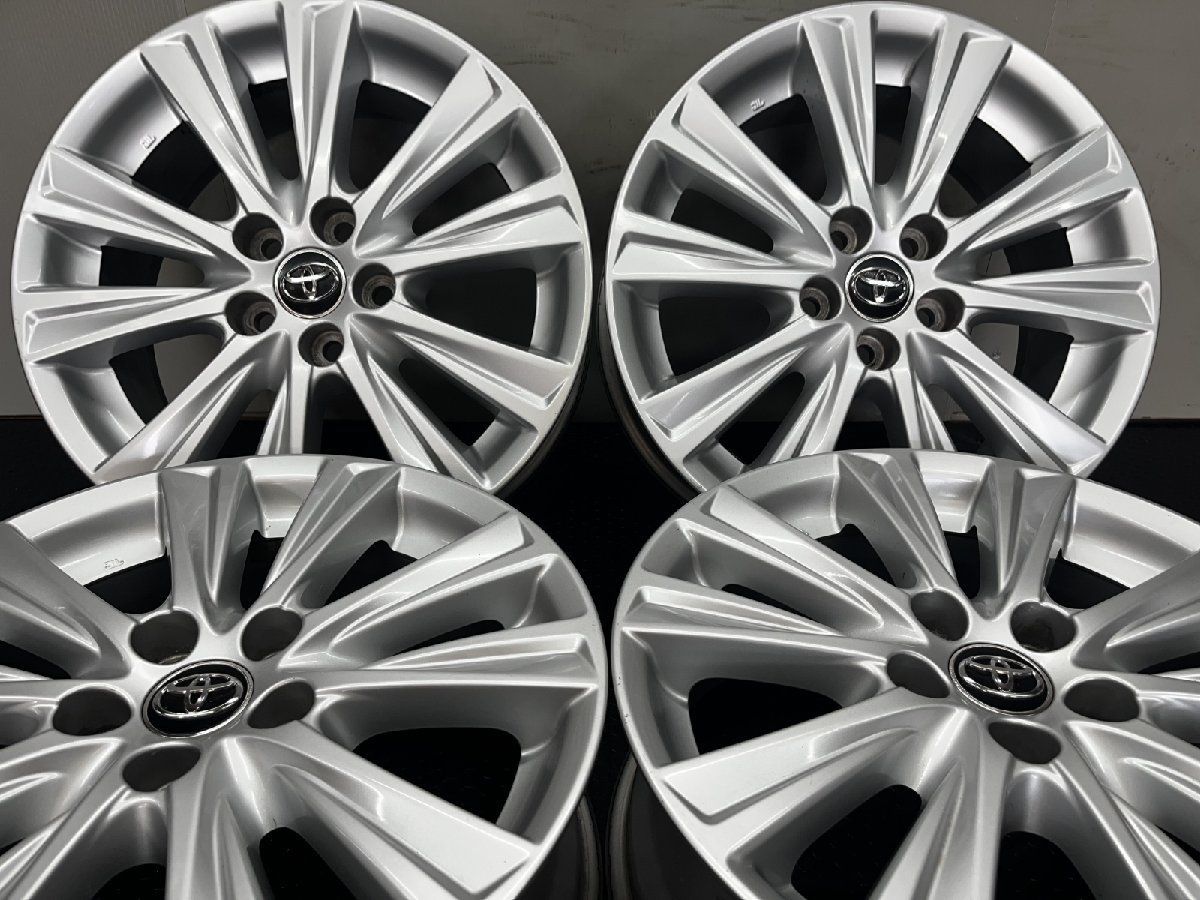 TOYOTA トヨタ 30アルファード 純正ホイール 18インチ 4本 7.5J5HPCD114.3 45 ヴェルファイア ハリアーにも SHC010
