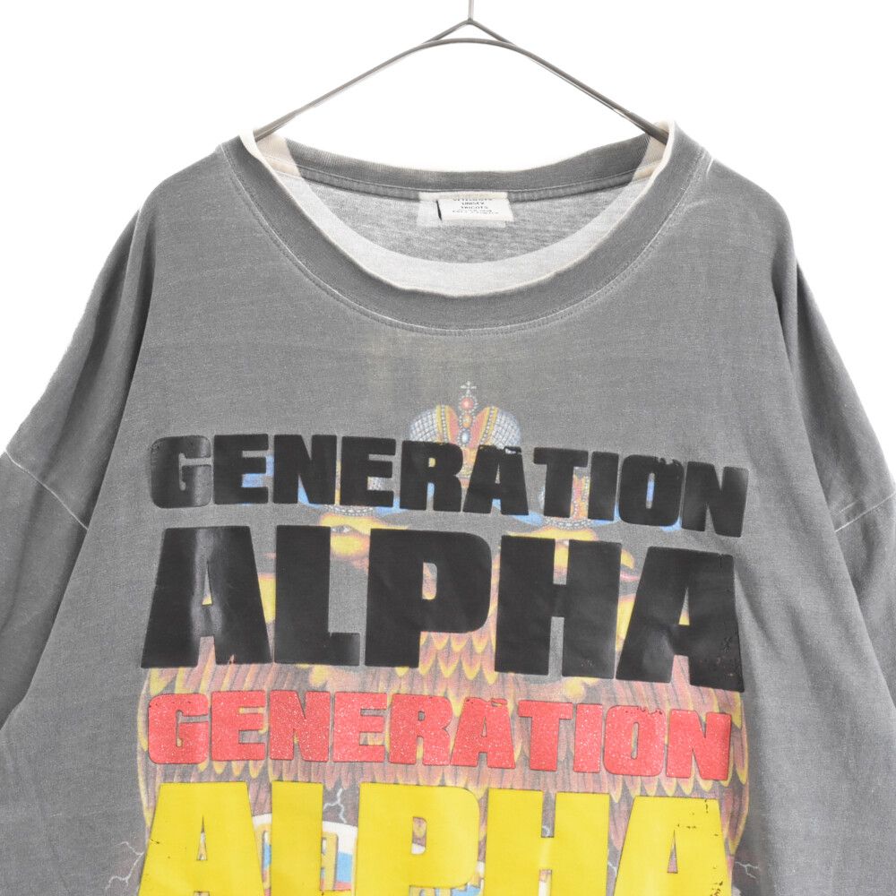 VETEMENTS (ヴェトモン) 18AW Generation Alpha Tee ジェネレーション 