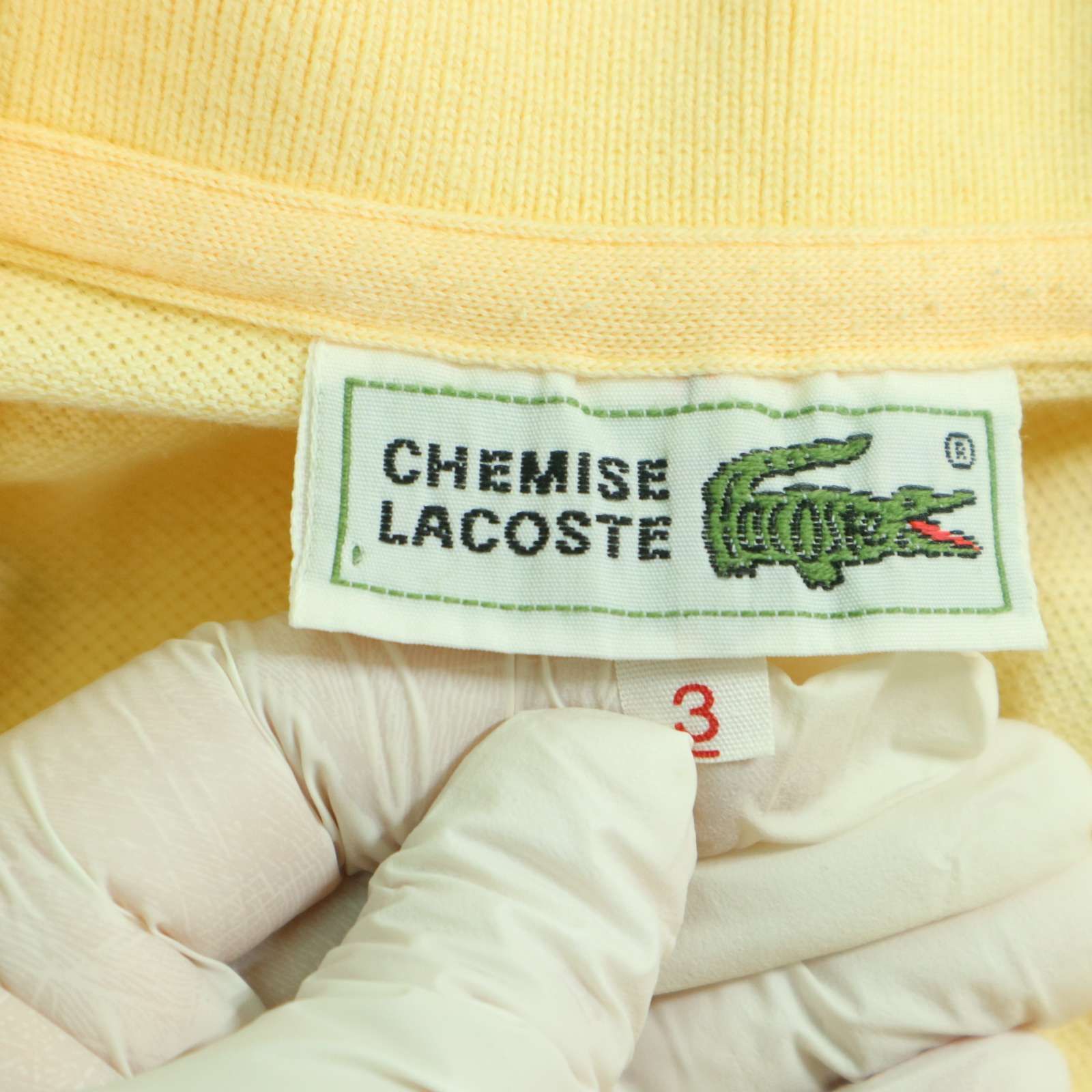 CHEMISE LACOSTE シュミーズ ラコステ 春夏 ワニ刺繍☆ 半袖
