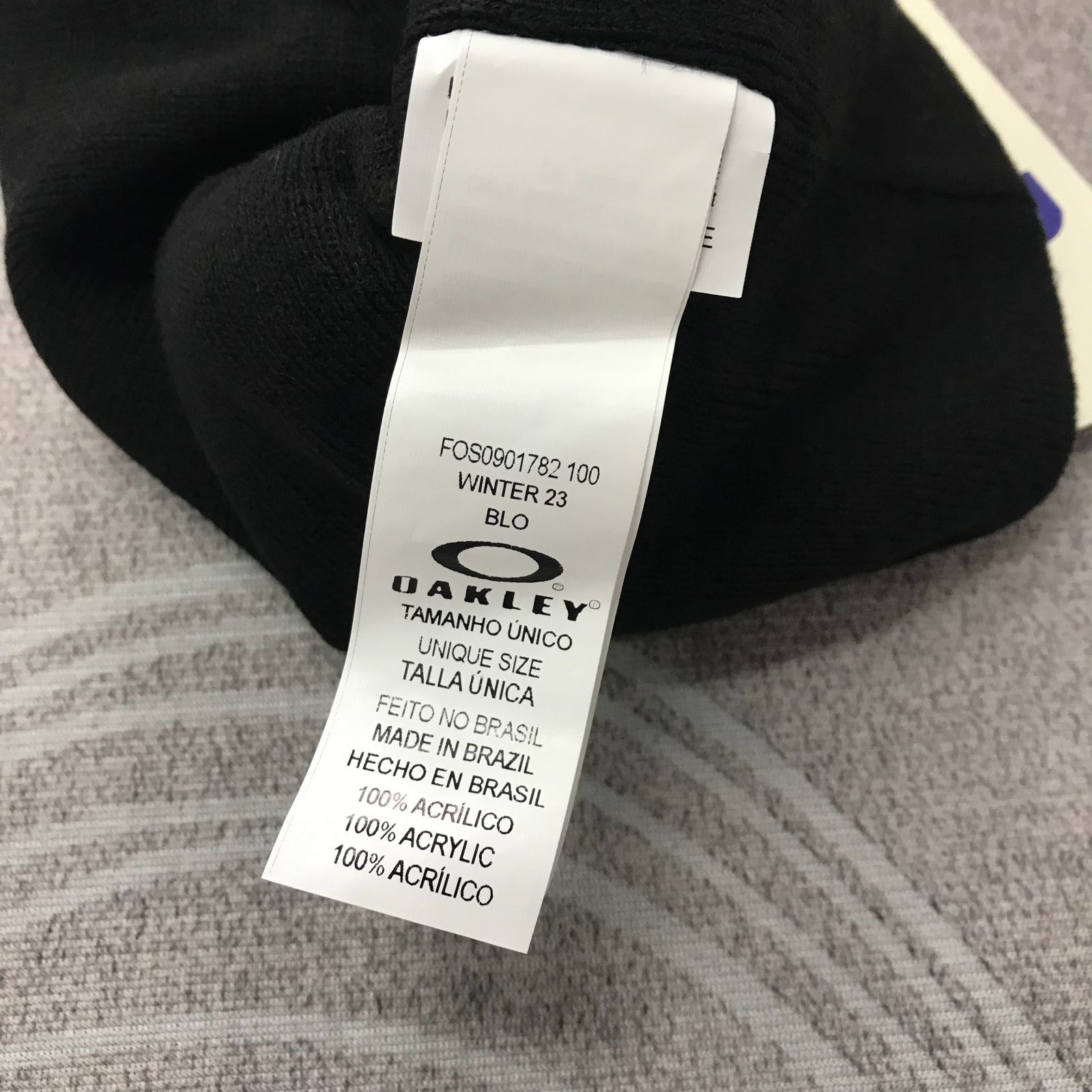 PIET Oakley STATIC BEANIE ニット帽 黒 - メルカリ