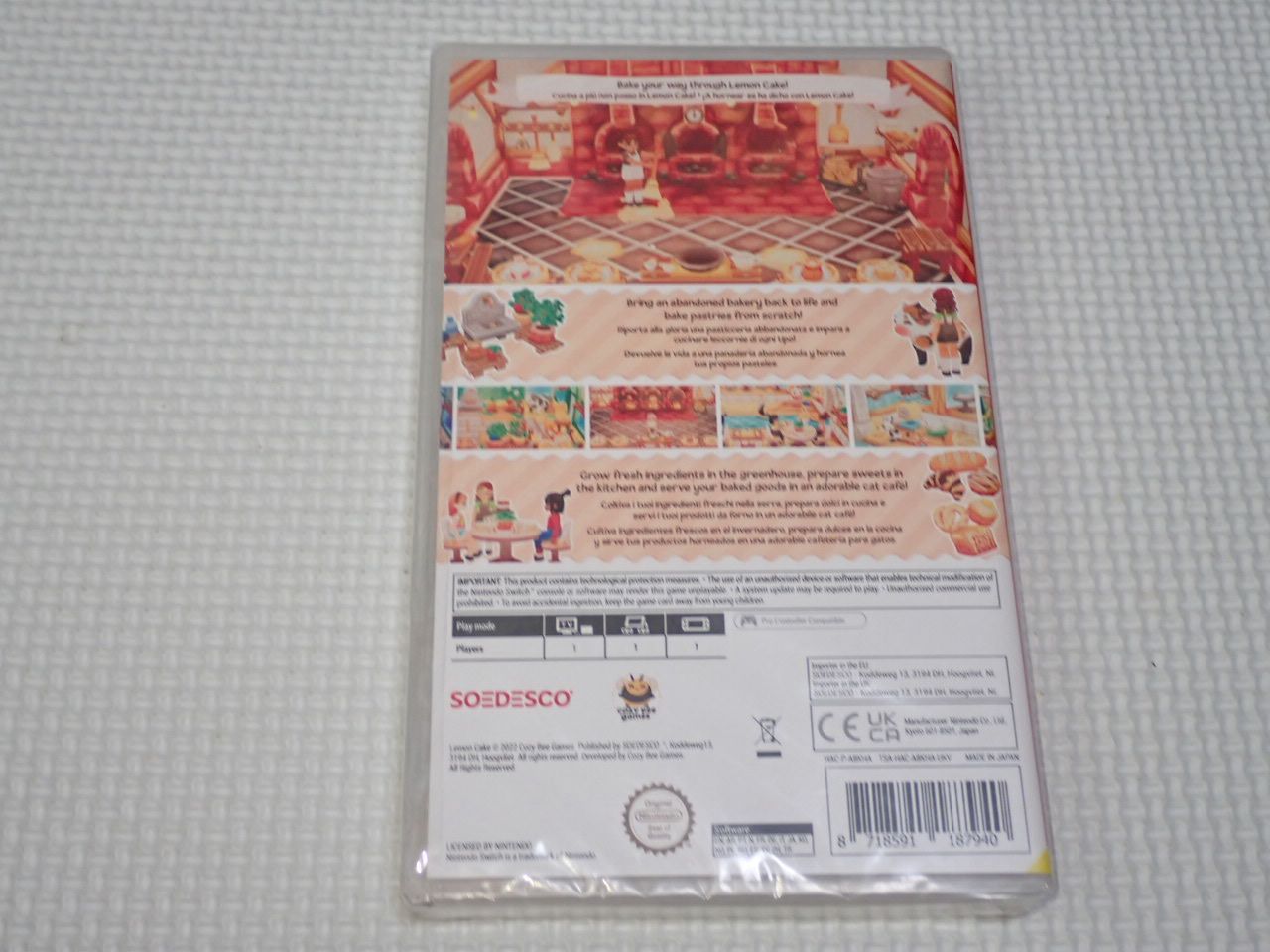 SWITCH☆Lemon Cake 海外版 EU版☆新品未開封 - メルカリ