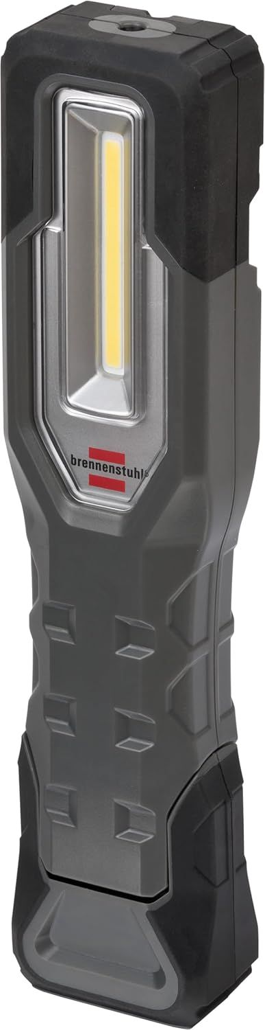 所ジョージの世田谷ベース掲載 Brennenstuhl ブレンネンストゥール HL 1000A 充電式 LED ハンディライト 24時間点灯 小型 作業用ライト COBライト マグネット吸着 1000 200lm 4400mA 日本語説明書付
