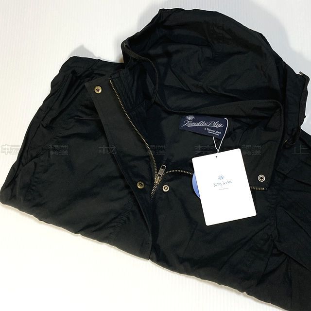 新品 アーバンリサーチサニーレーベル マウンテンパーカー 黒 ブラック URBAN RESEARCH Sonny Label マウンテンパーカー ウインド