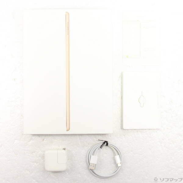中古品〕 iPad 第5世代 32GB ゴールド MPG42J／A docomoロック解除SIM
