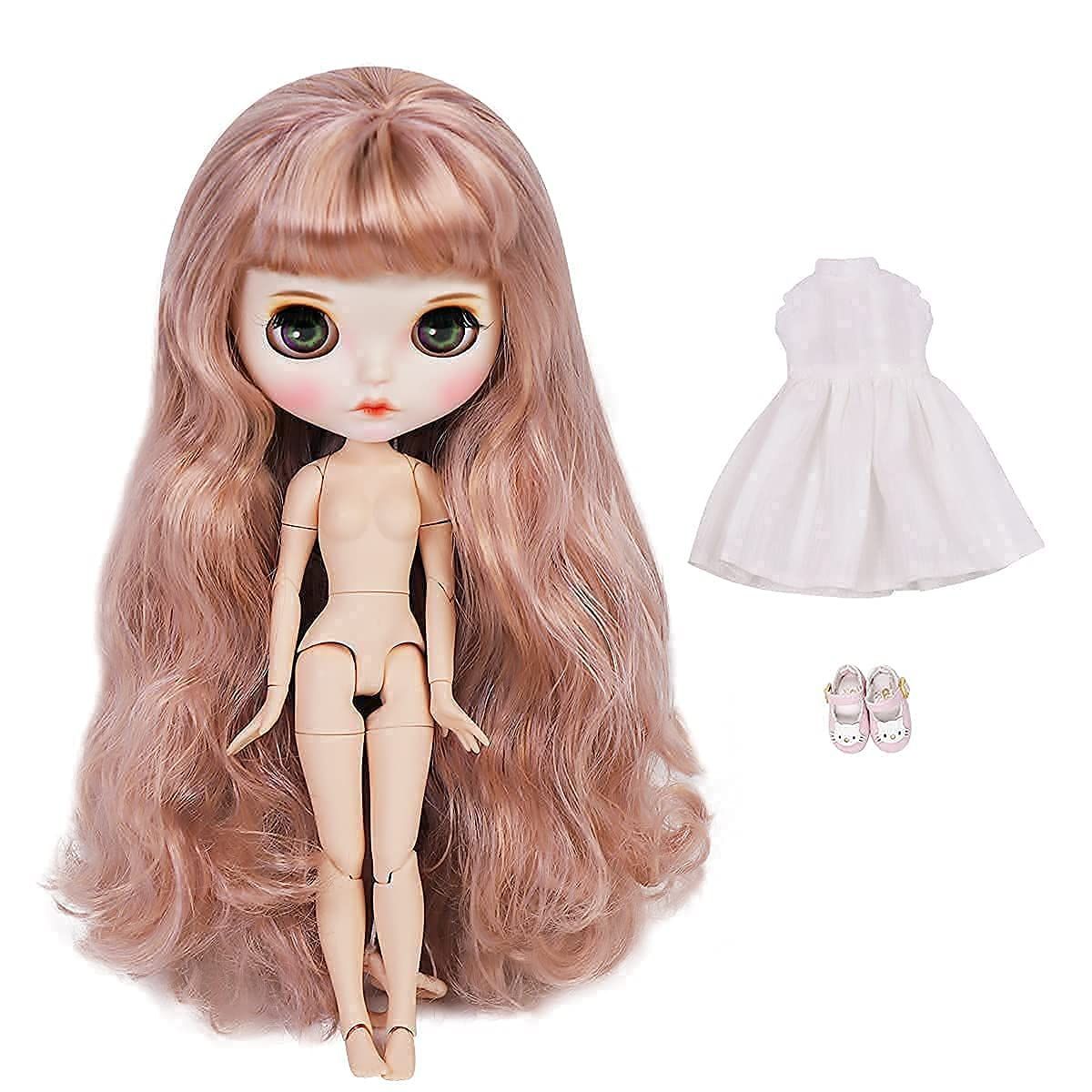 ブライスドール人形,ひな祭りの贈り物19個の改良した関節人形(J-CUS008)