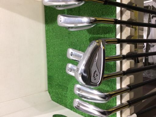 キャロウェイ ELYTE MAX FAST 9 S アイアンセット IR LIN-Q GREEN 40 for CW フレックスR メンズ 男性用 右利き 右用 Cランク ゴルフクラブ