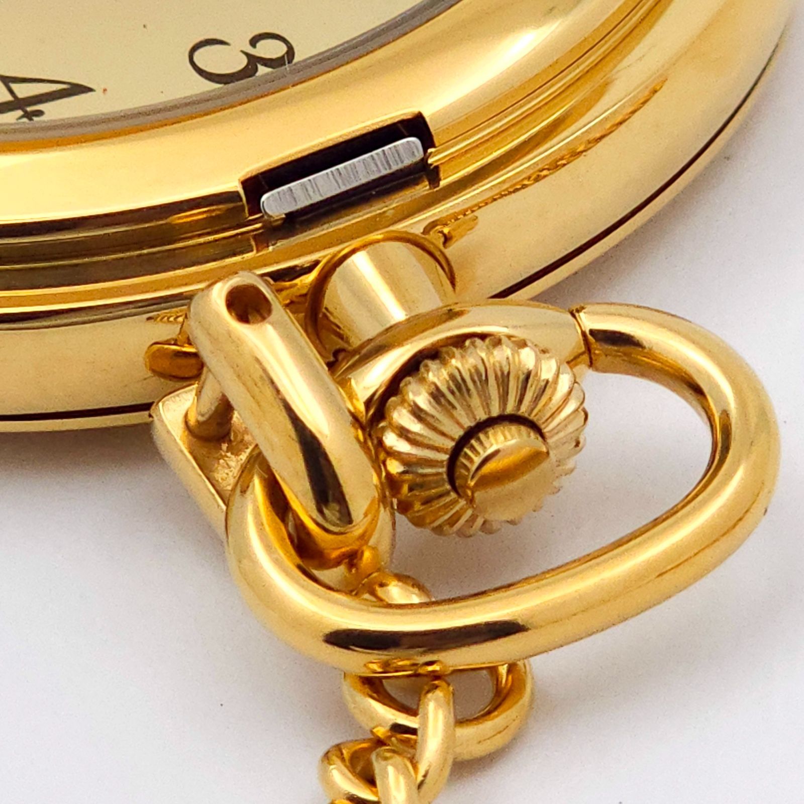☆良品 SEIKO セイコー 贈 内閣総理大臣 7N07-001A QZ 懐中時計 動作品