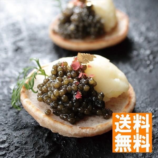 蝶鮫屋 新見フレッシュキャビア 醤油味 15g 送料無料 国産 魚卵 無添加 魚介 きゃびあ チョウザメ 高級 新鮮 冷凍 卵 ギフト 贈答 お祝い 蝶鮫屋『新見フレッシュキャビア（醤油味）』 岡山県産 ベステル種 15g