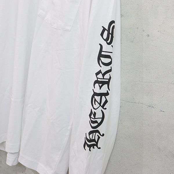 お*ん様 クロームハーツロンT CHROME HEARTS 銀座店 クロムハーツ 新品 ネックロゴ ロンT 長袖