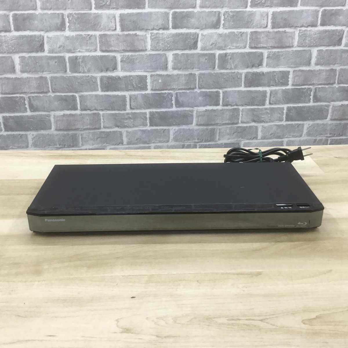 【中古】パナソニック　ブルーレイレコーダー　DMR-BRW500　2番組同時録画　可能　２０１５年製 パナソニック ブルーレイレコーダー DIGA(ディーガ) HDD500GB 2番組