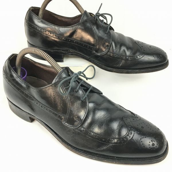 70s以前?Vintage モデル BOSTONIAN/ボストニアン ウイングチップ 