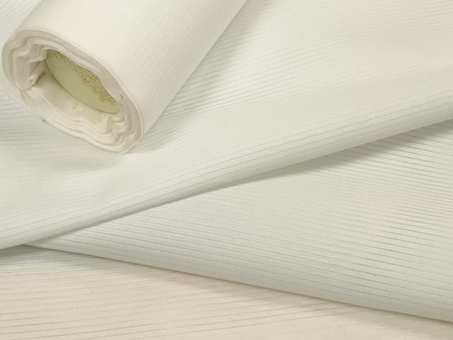 平和屋着物＊夏物 長襦袢 反物 着尺 絽 生成り色 洗える着物 ♥ DAAW7459zzz