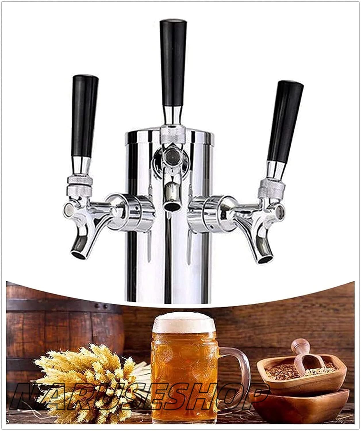 3ウェイコラムビールタワー ビールディスペンサー