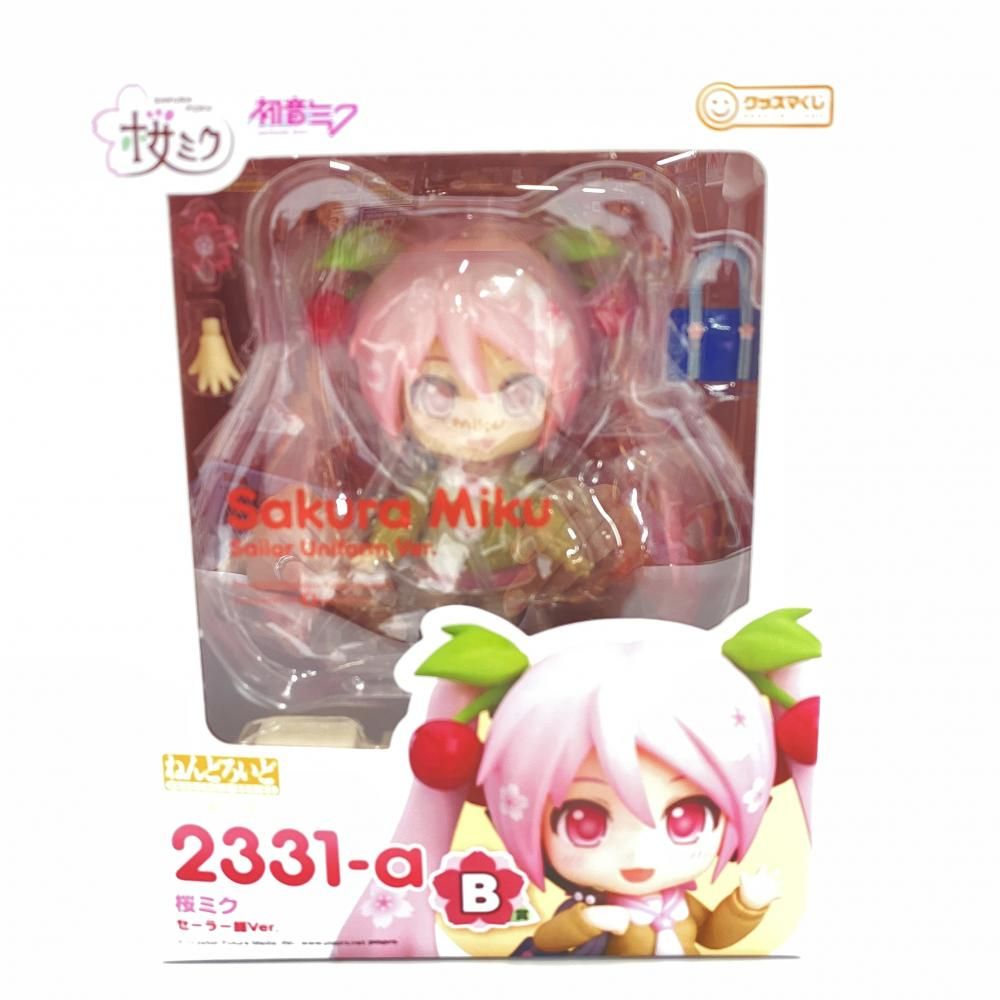 【中古】【未開封】ねんどろいど 桜ミク セーラー服 Ver. 「グッスマくじ 桜ミク“2024”」 B賞 フィギュア[95]