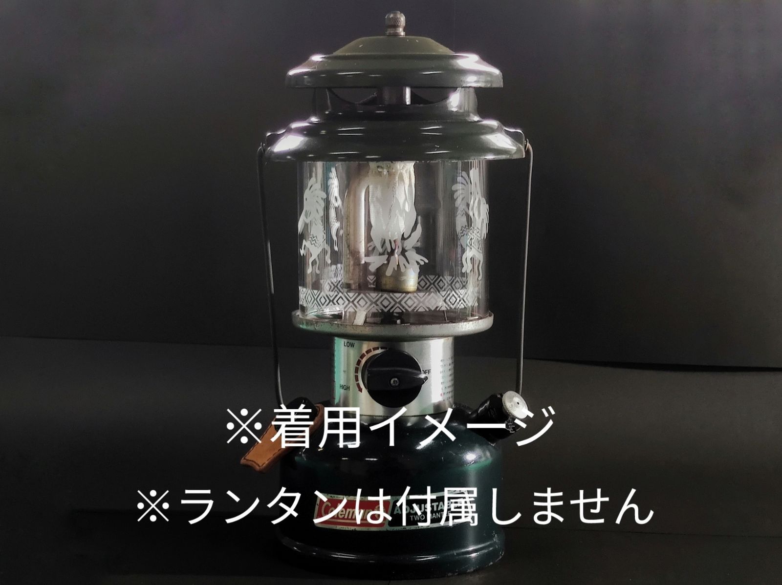 コールマン286互換【ココペリちゃん】ランタングローブ ホヤ