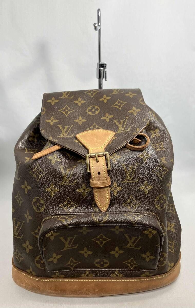 LOUIS VUITTON ルイヴィトン モノグラム SP1908 M51136 モンスリMM リュック entrupyエントルピー鑑定書付き