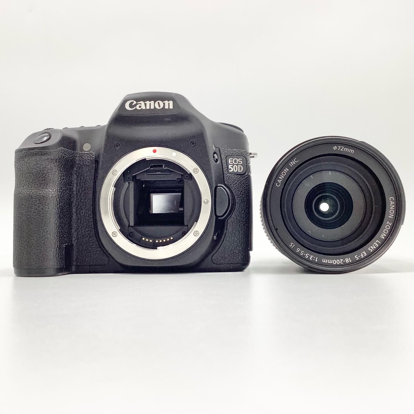 最速発送】Canon デジタル一眼 EOS 50D EF-S18-200 IS レンズキット 