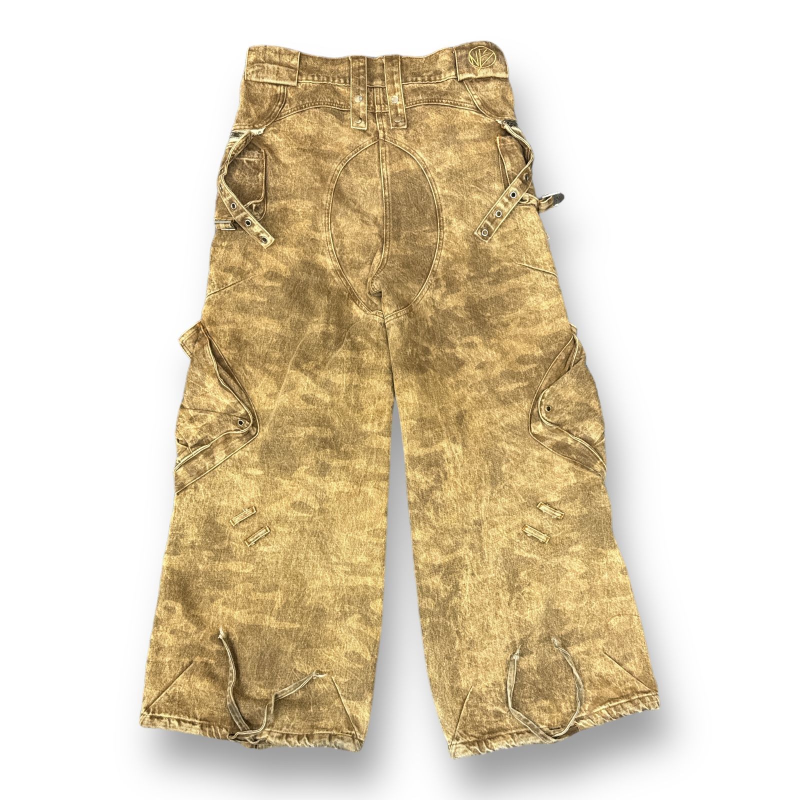 定価84700円 NO/FAITH STUDIOS CARGO DENIM PANTS / CAMO デザイン 