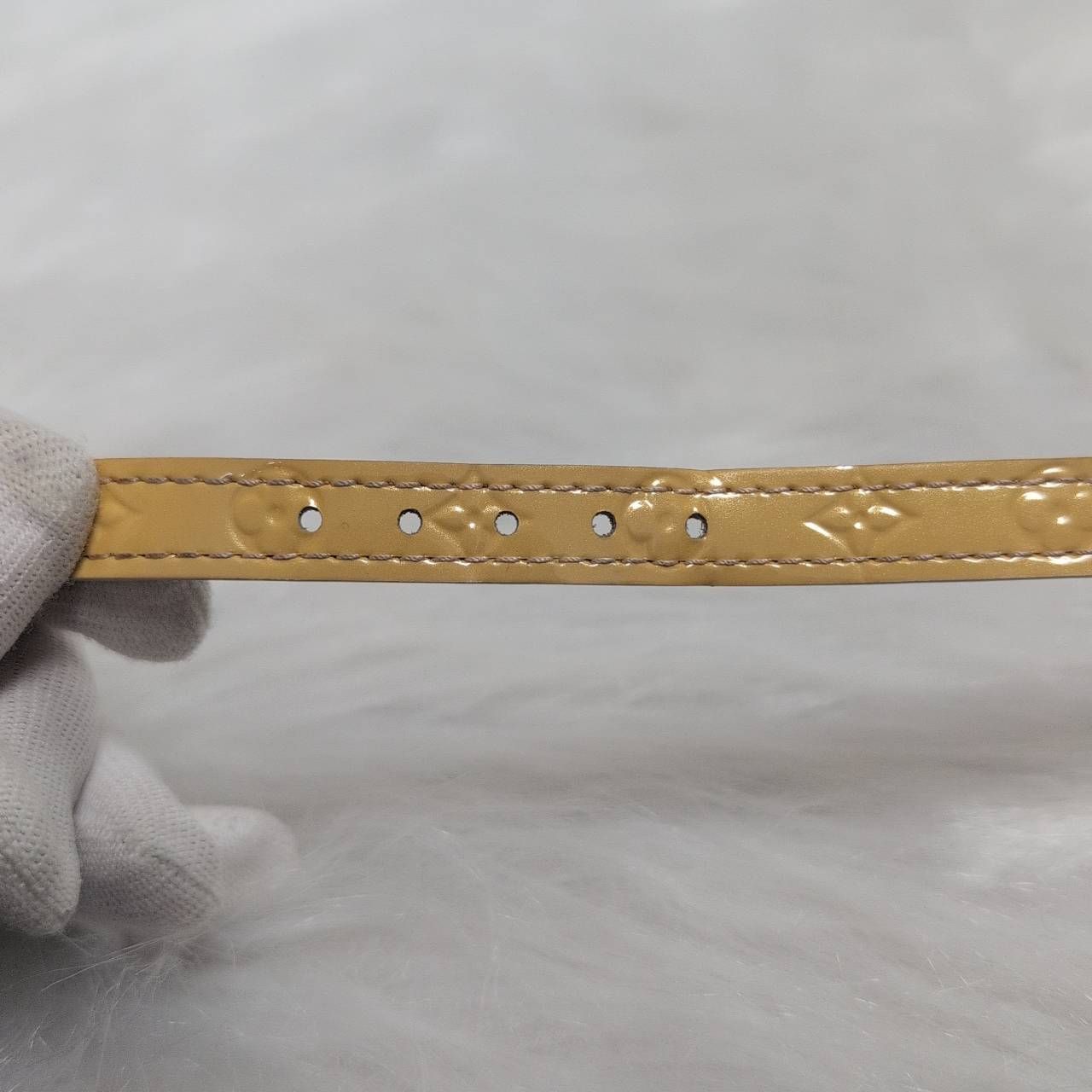 極美品 LOUIS VUITTON ブラスレ トリプルトゥール M91400 ヴェルニ