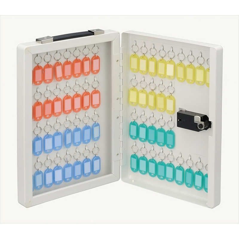 未開梱 ナカバヤシ ダイヤル式キーボックス キー６０個収容 NKB-D06