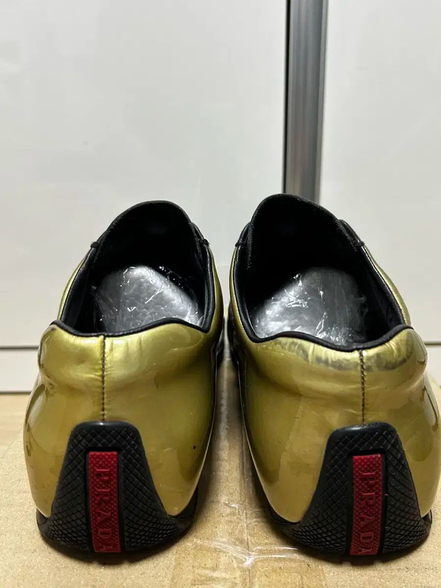プラダ エナメルシューズ 良品 PRADA SPORTS プラダスポーツ エナメル レザー ウェッジ