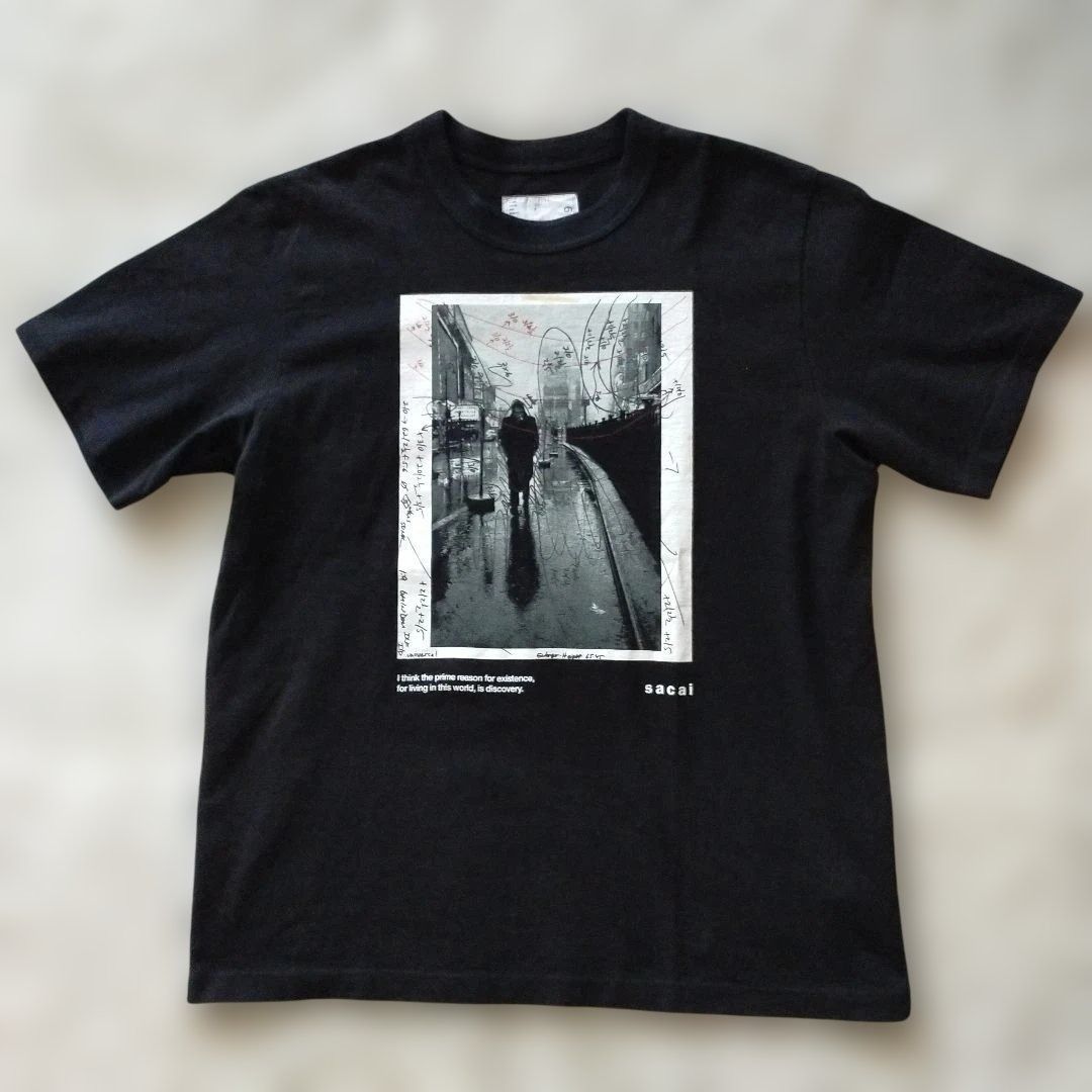 sacai × James Dean フォトプリント Tシャツ ブラック サイズ5 - メルカリ