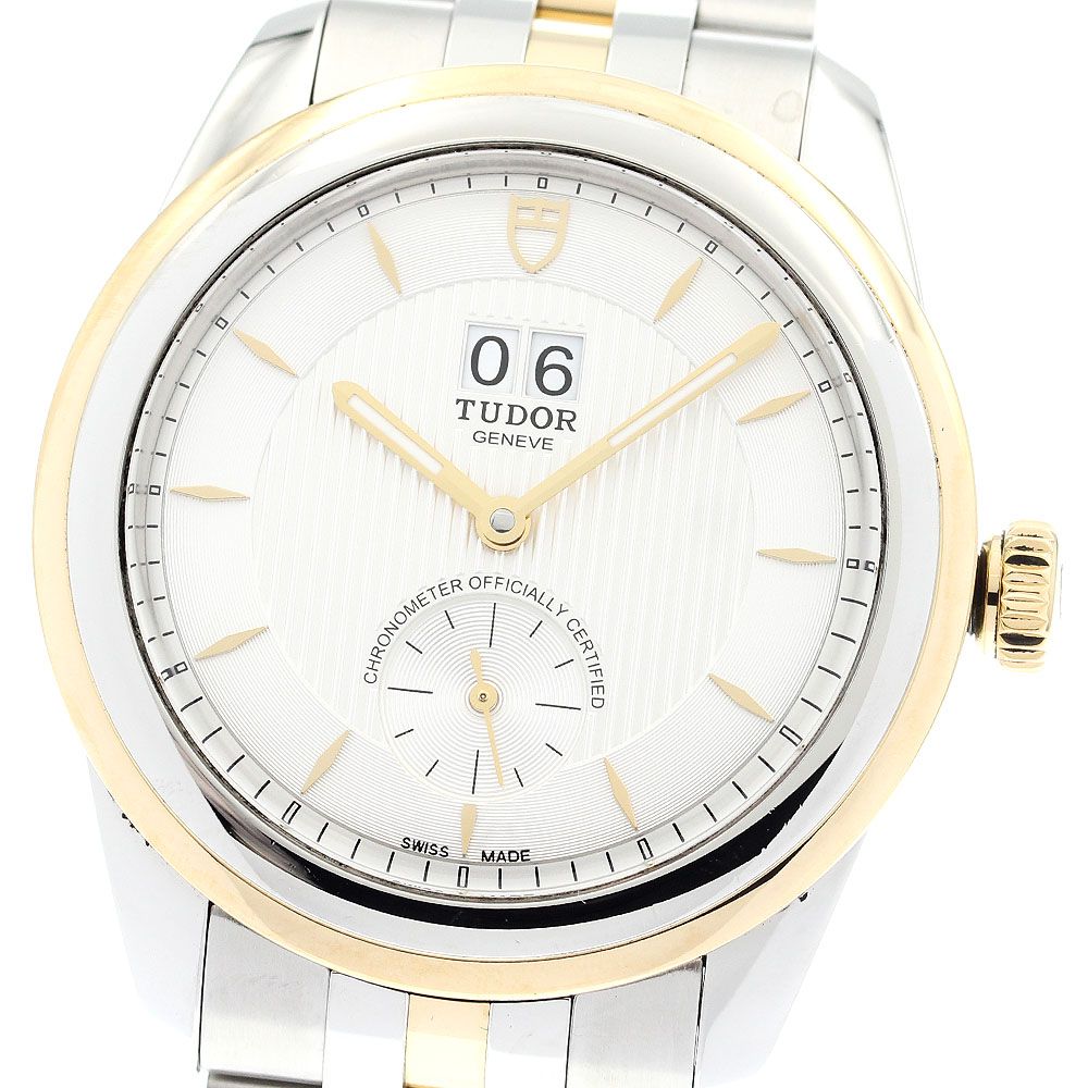 TUDOR グラマー　ダブルデイト　57103 新品)TUDOR チューダー グラマー ダブルデイト 57103 シャンパン