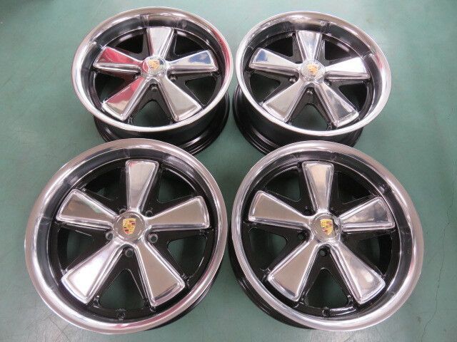 新品 VW 空冷 ポルシェアロイ FUCHS 17X7J 5H 112 +35 エンブレム ホイール ４本 レイトバス TYPE2 ザ・ビートル  THE BEETLE ゴルフ GOLF - メルカリ