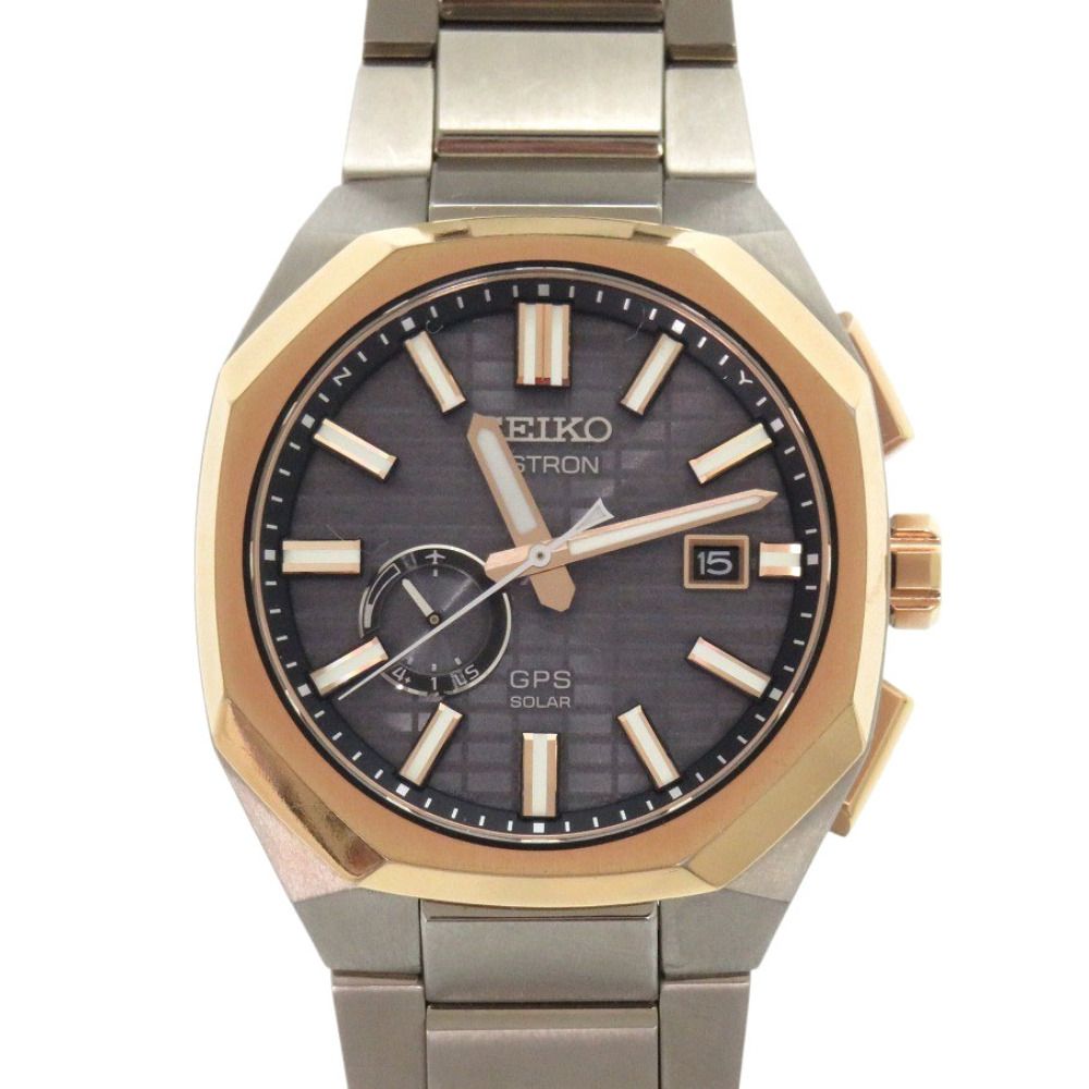 セイコー アストロン ネクスター SBXD014 3X62-0AA0 グレー チタン GPS電波ソーラー 腕時計 1108 SEIKO