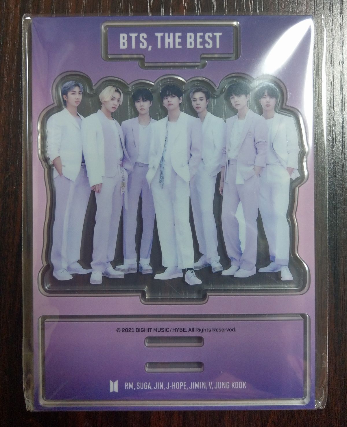 BTS, THE BEST（Blu-rayセット+アクリルスタンド）FC限定 - メルカリ
