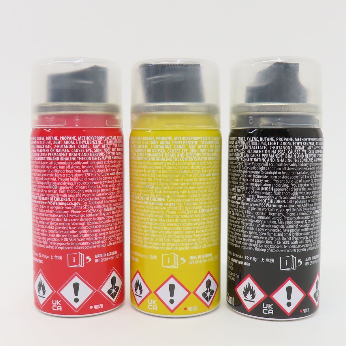 Supreme 2点セット マジック スプレー缶 Montana Cans Supreme Montana Cans Mini Can Set (SS21) - $44