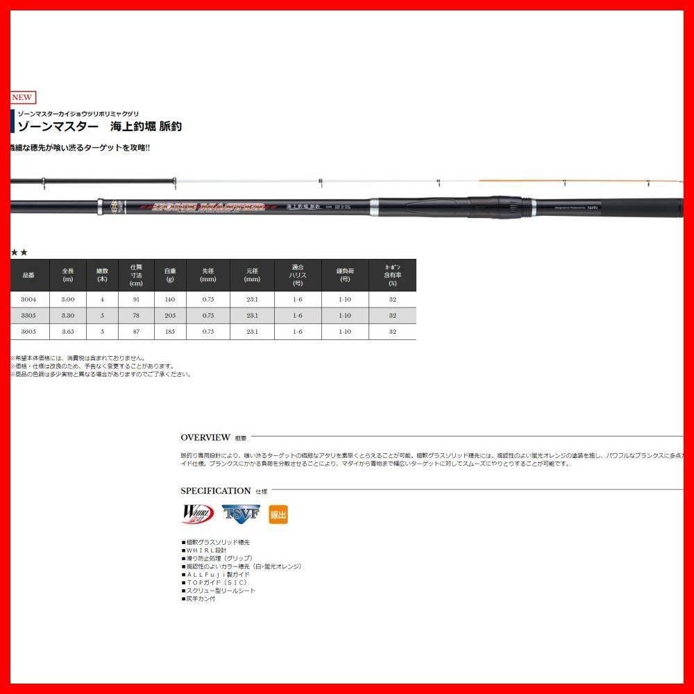 在庫処分】宇崎日新 ロッド ゾーンマスター海上釣堀 脈釣 - メルカリ