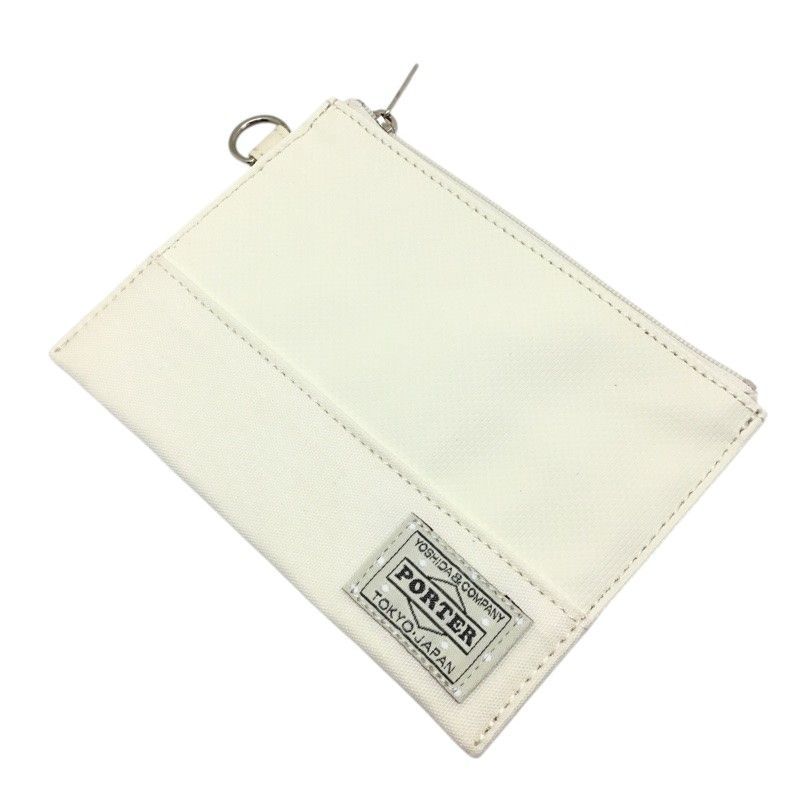 PORTER【ポーター】トートバッグL ポーチ付き キャンバス アイボリー