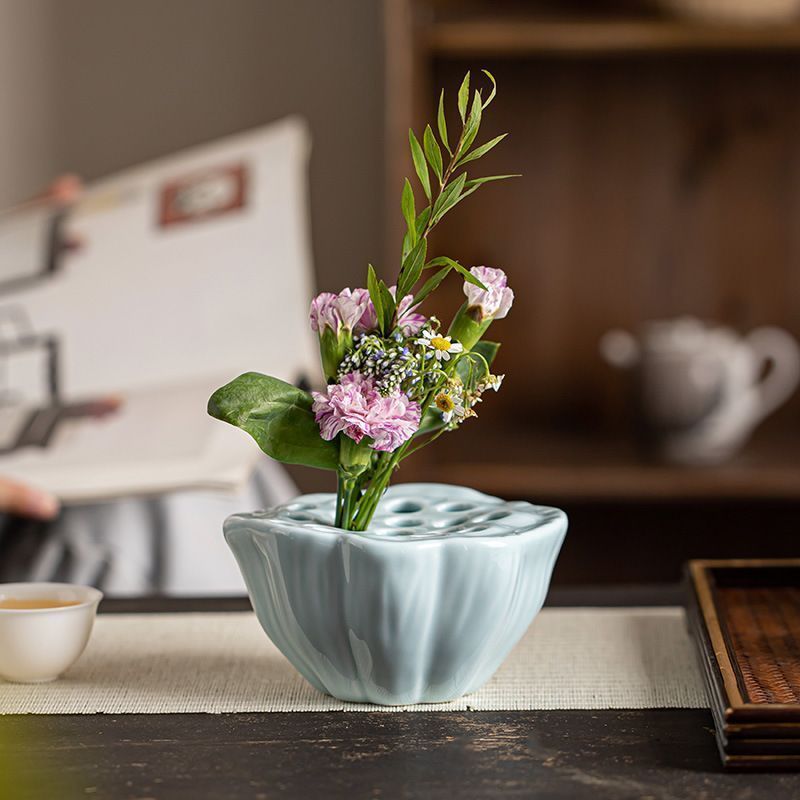 花瓶 茶道 初々しい