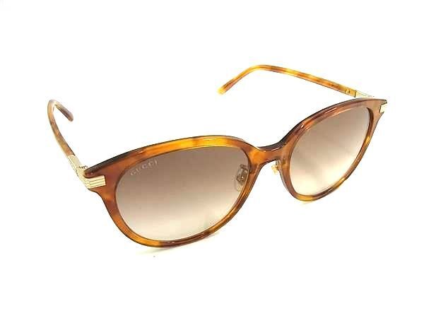 GUCCI グッチ リムレス　サングラスGG2772 ブラウン　ベッコウ調 Gucci Eyewear リムレス スクエアサングラス | ブラウン