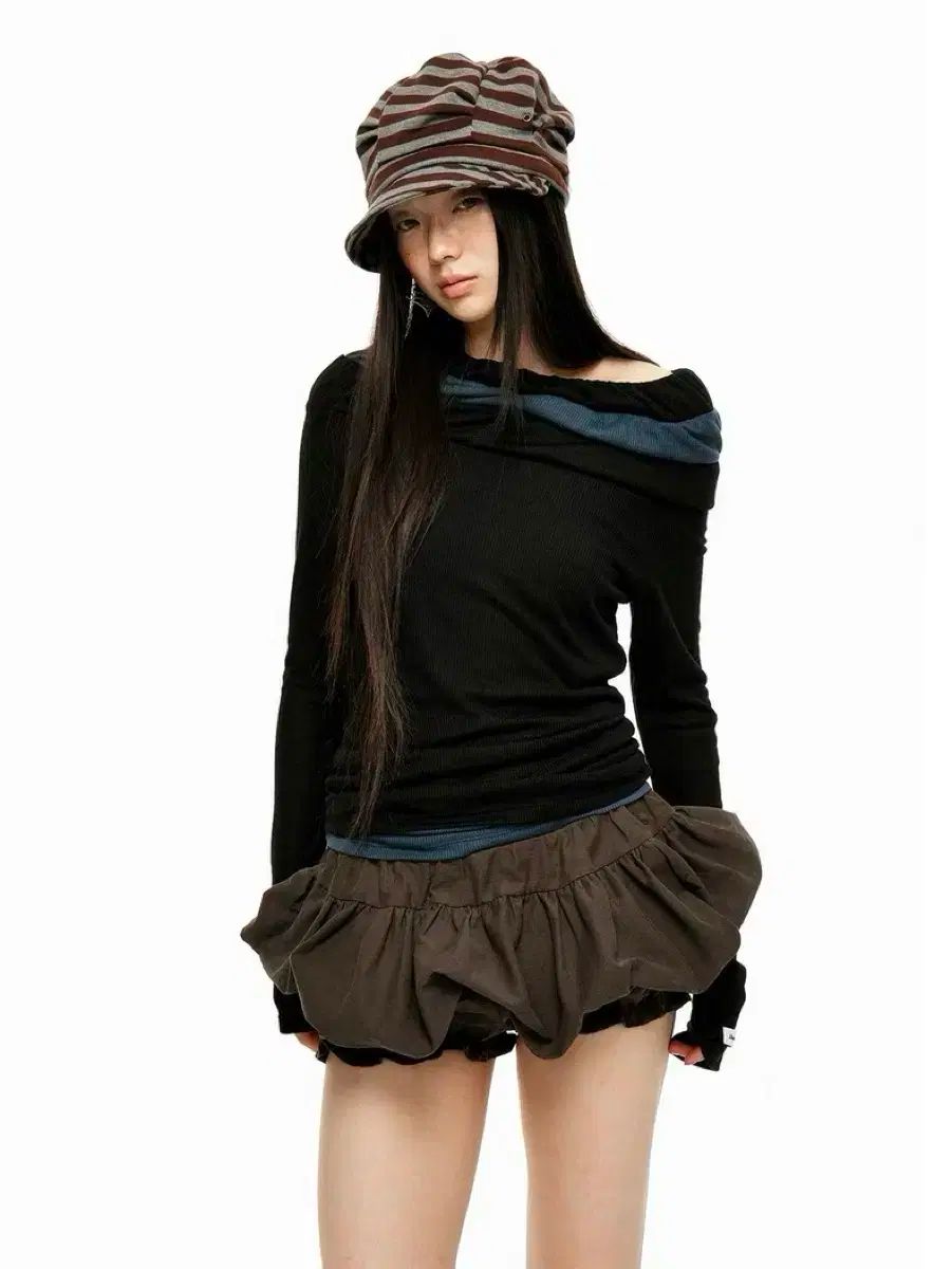 バレエフラワー プリーツスカート