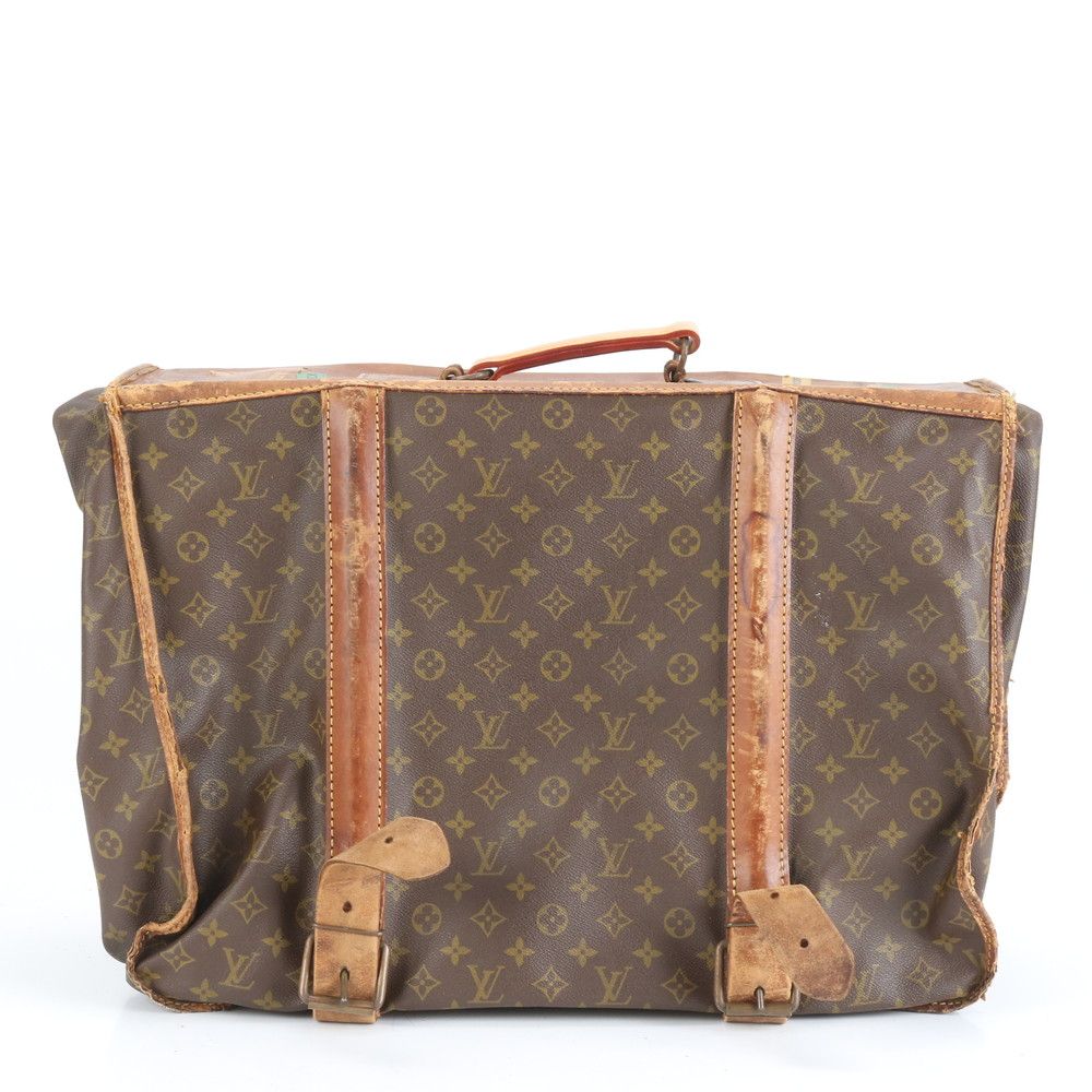 ルイヴィトン モノグラム スーター M23522 レザー ガーメント スーツケース キャリー バッグ 出張 旅行 ビジネス A4 メンズ EEE CW1-1