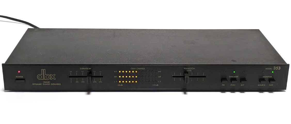 dbx MODEL 353 ダイナミック エキスパンダー