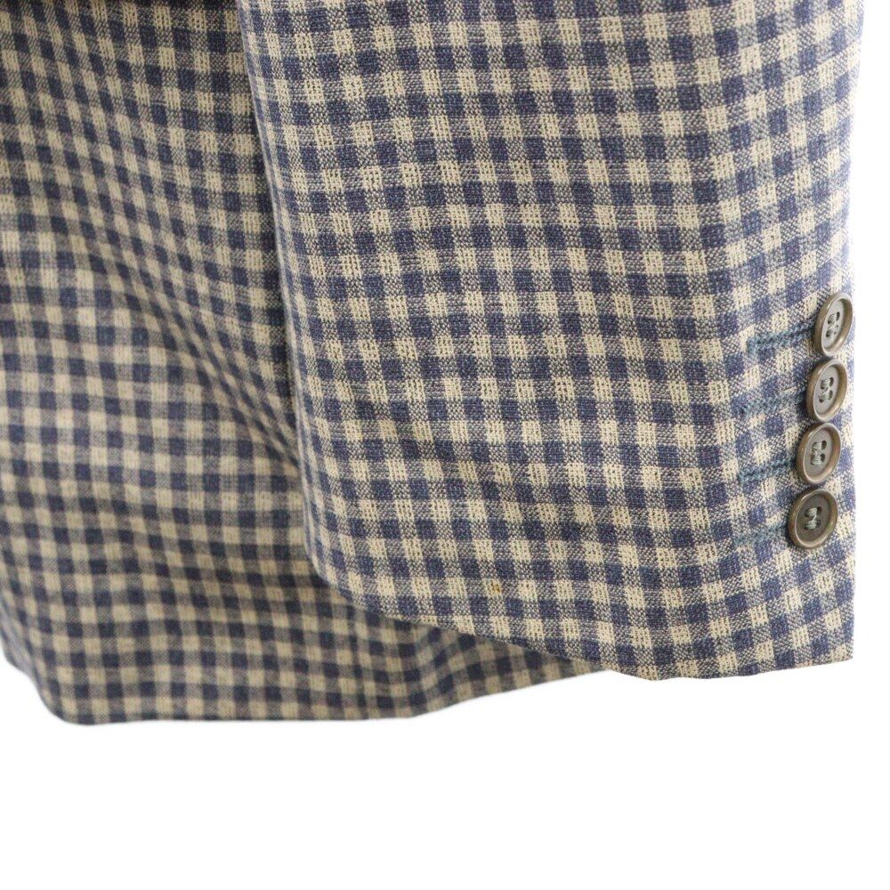 GIVENCHY ジバンシー ジバンシィ チェック ダブル テーラードジャケット GIVENCHY (ジバンシィ) チェック柄 ダブル テーラードジャケット