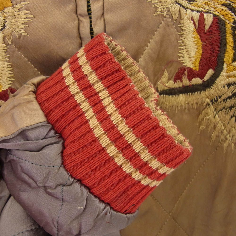 Divine Gジャン スカジャン 和風ジャケット 芸者 vintage 縫取