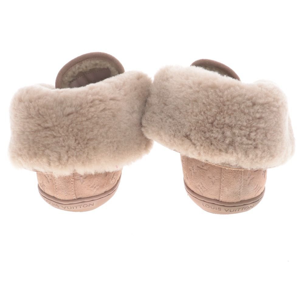 ルイヴィトン　ファースニーカー　ムートンブーツ　37 ルイヴィトン ファー スニーカー ムートンブーツ 37 - メルカリ